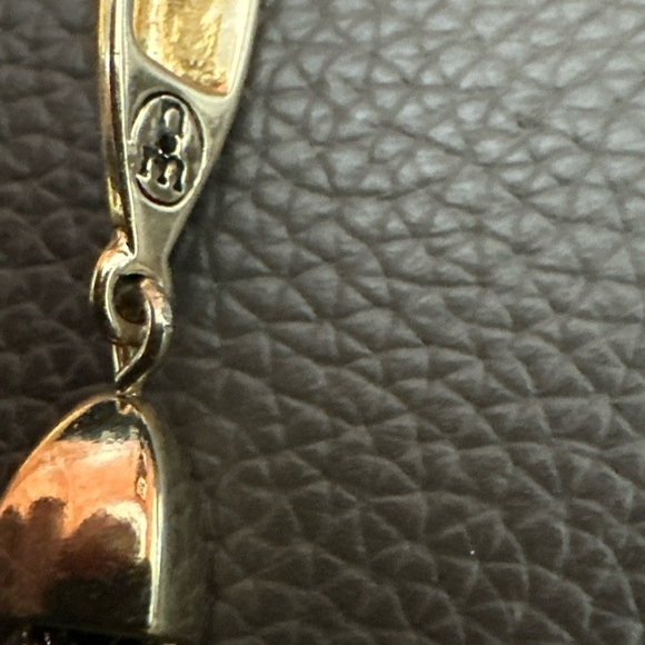 Vintage Earrings Nolan MIiller Gold Tone Pierced Dangle Drop Fringe Signed 4058 - Picture 3 of 7